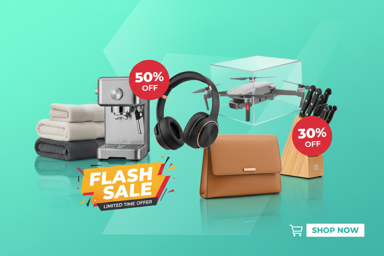 add more products and backgroud aqua green 